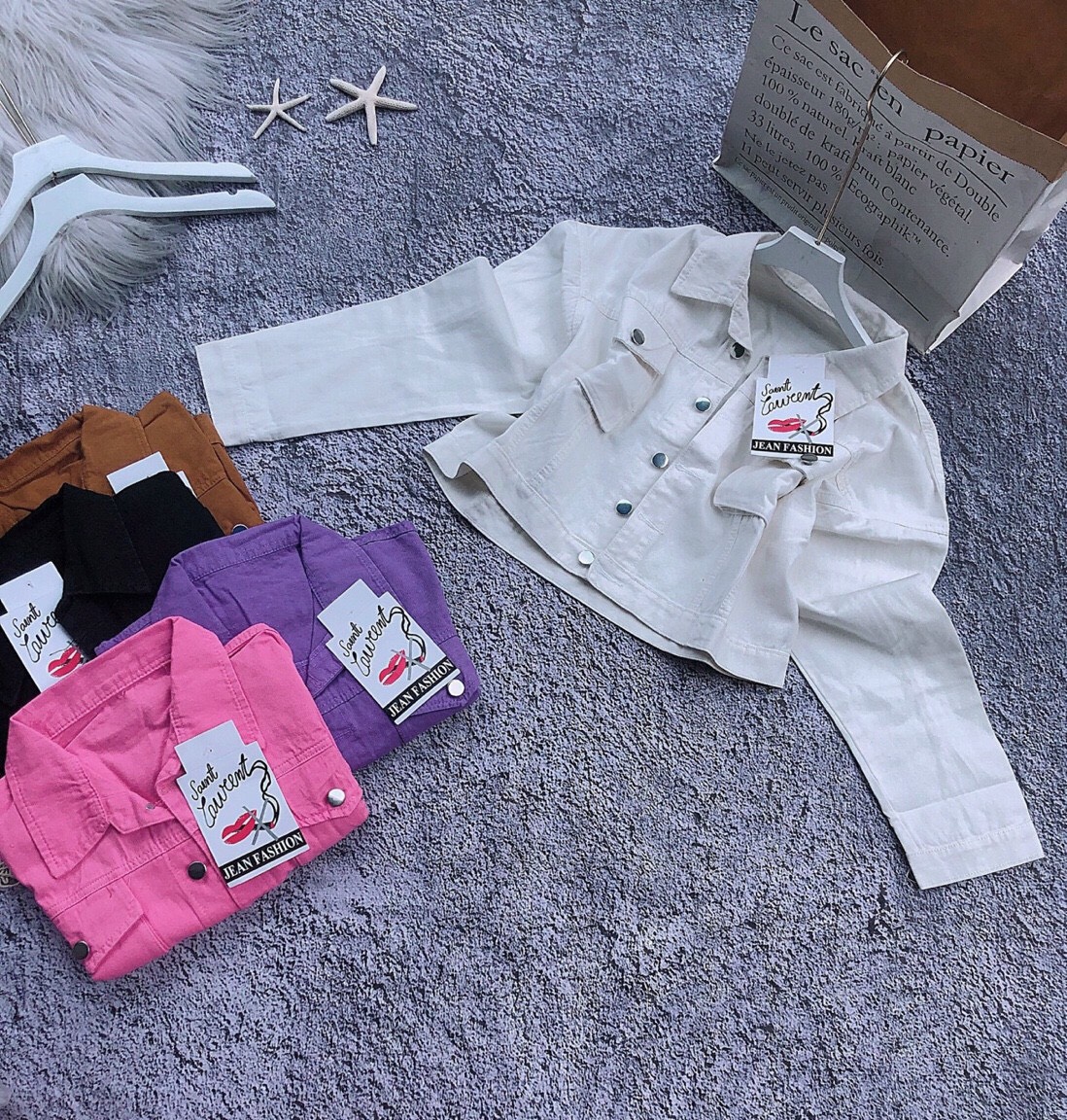{Free ship max } Áo khoác kaki nữ siêu phẩm LBLinhBig Store
