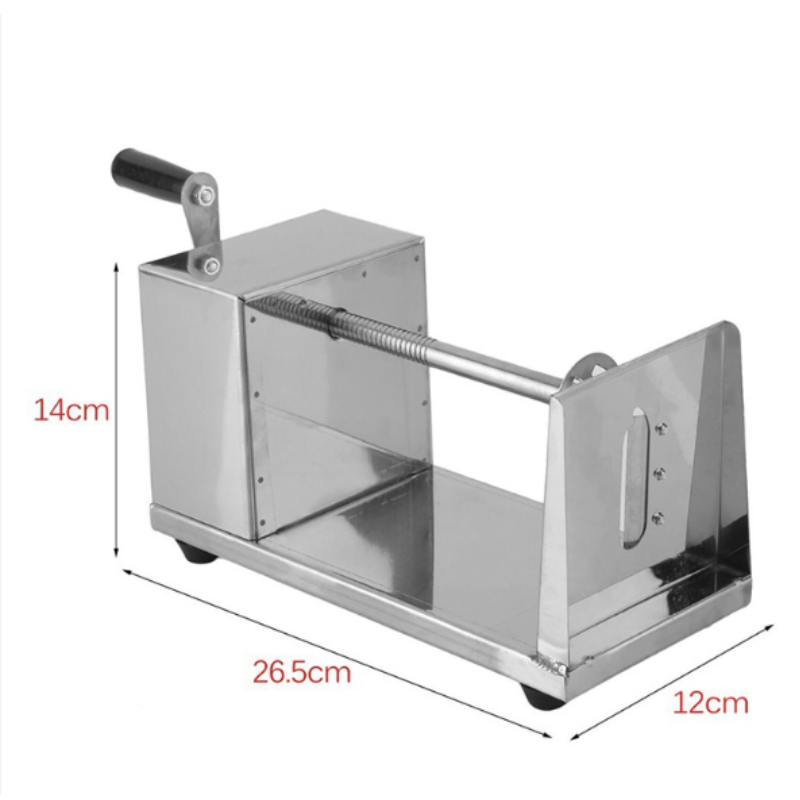 Potato cutter Tornado, tools paring Potato Tornado, cut root the tornado removable easy, small size, easy to transport and use, body stainless steel stainless steel, độ durable easy use machine fryers, snacks