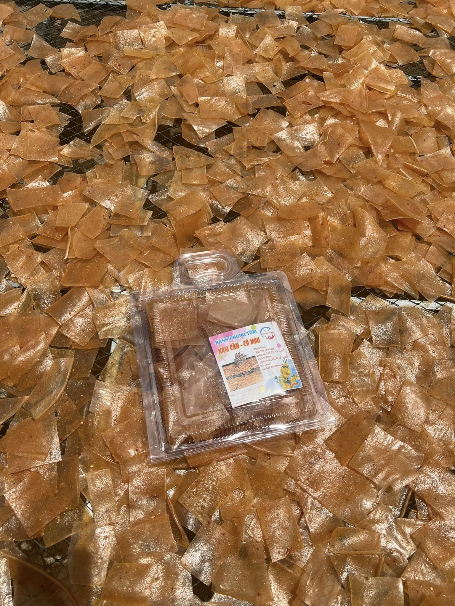 Bánh phồng tôm Năm Căn - Cà Mau (Túi 500gram)