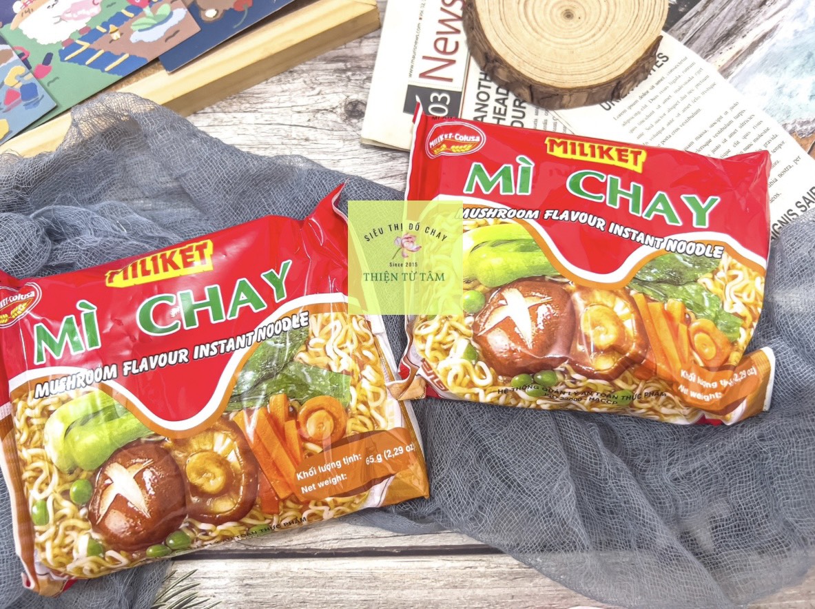 Combo Mì Chay Miliket 5 gói