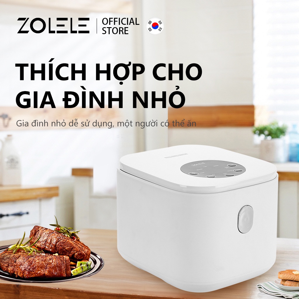 Nồi cơm điện đa năng ZOLELE ZB002 2.5L ( lòng nồi 1.2L)