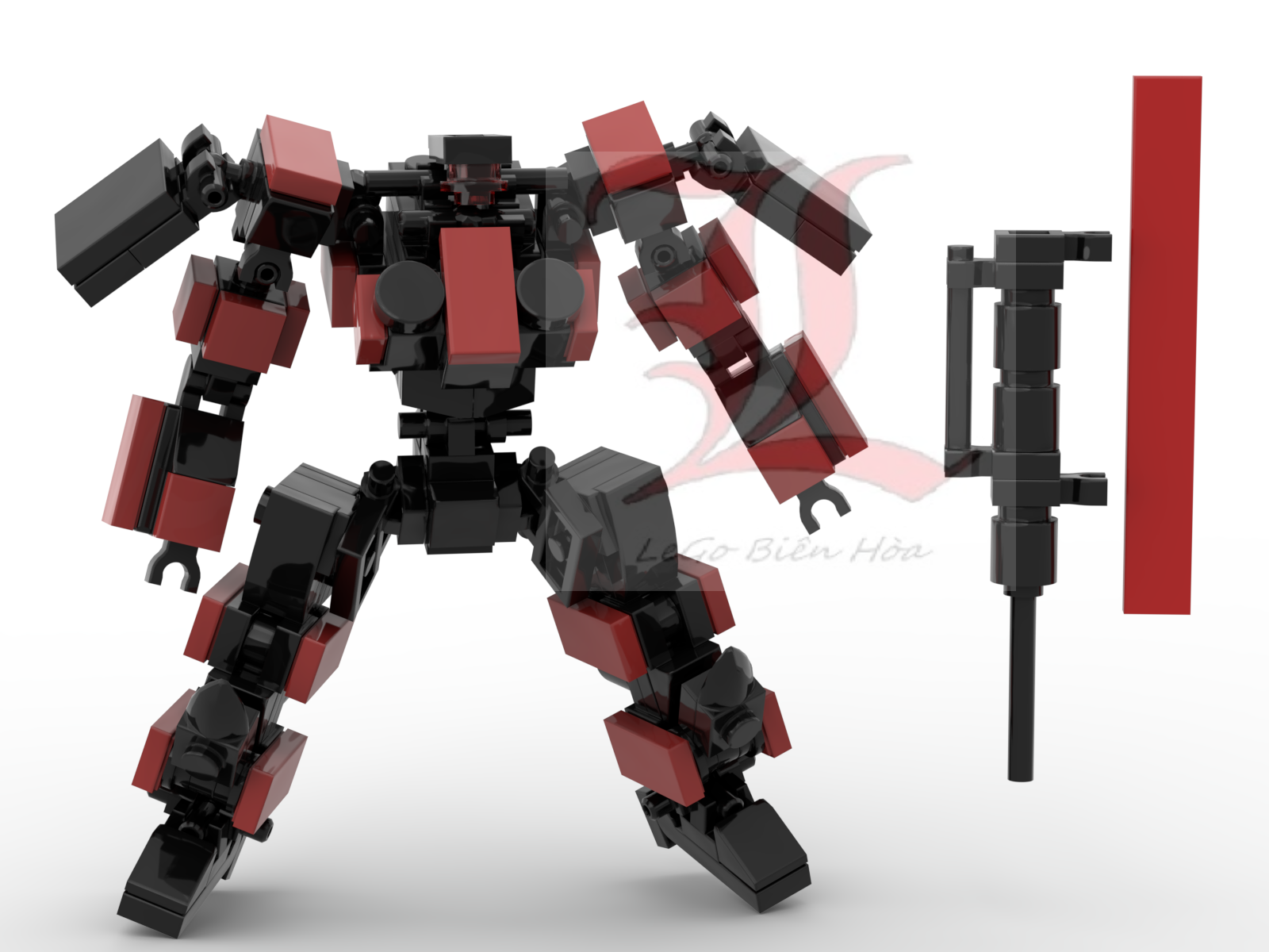 Đồ chơi lắp ráp Non Lego Moc Mech Goblem