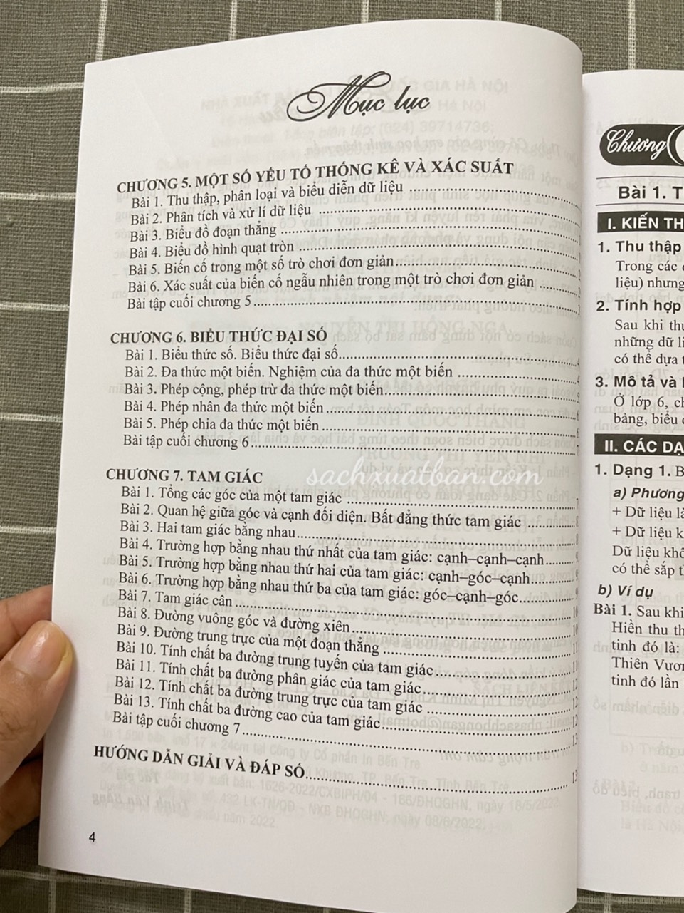Sách Hướng Dẫn Học Tốt Toán Lớp 7 (Bám Sát SGK Cánh Diều) (Bộ 2 Cuốn)