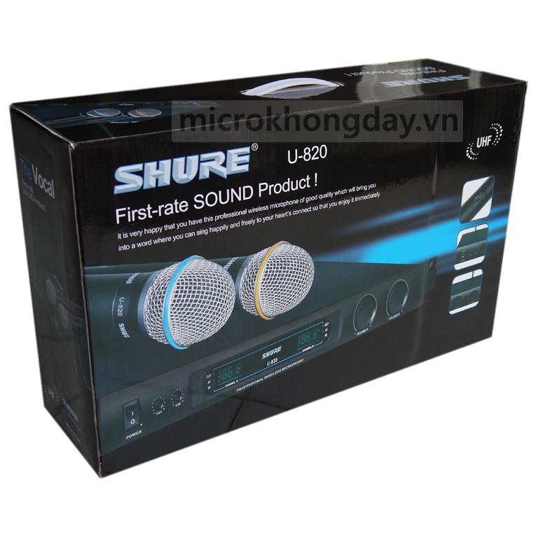 MICRO KARAOKE KHÔNG DÂY U820