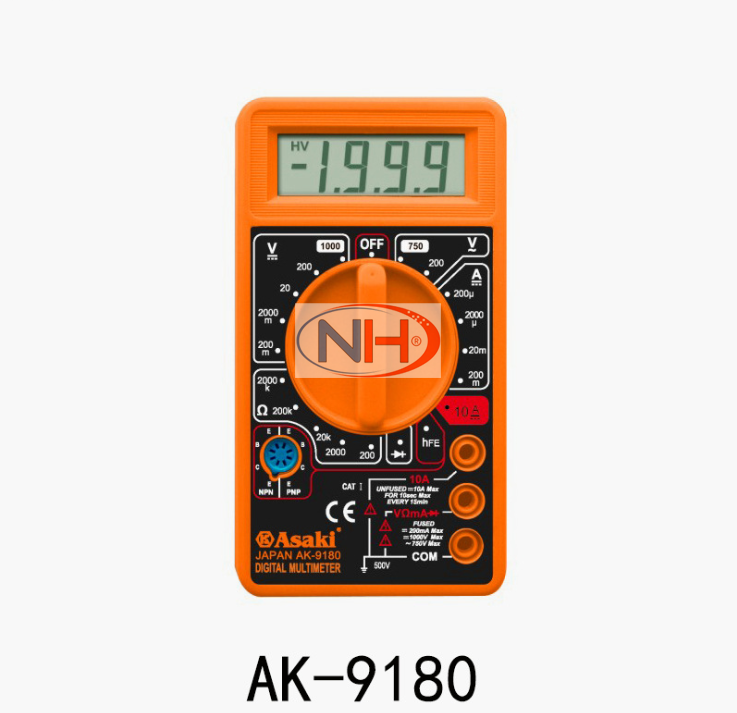 Đồng hồ vạn năng Asaki AK-9180