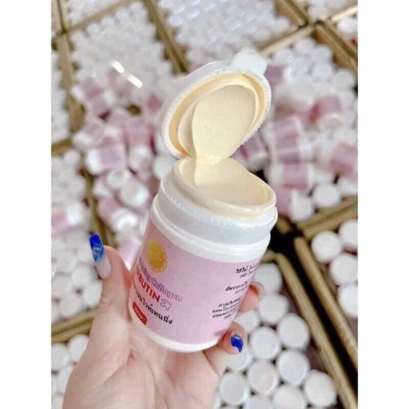 Kem kích trắng collagen arbutin 100gr