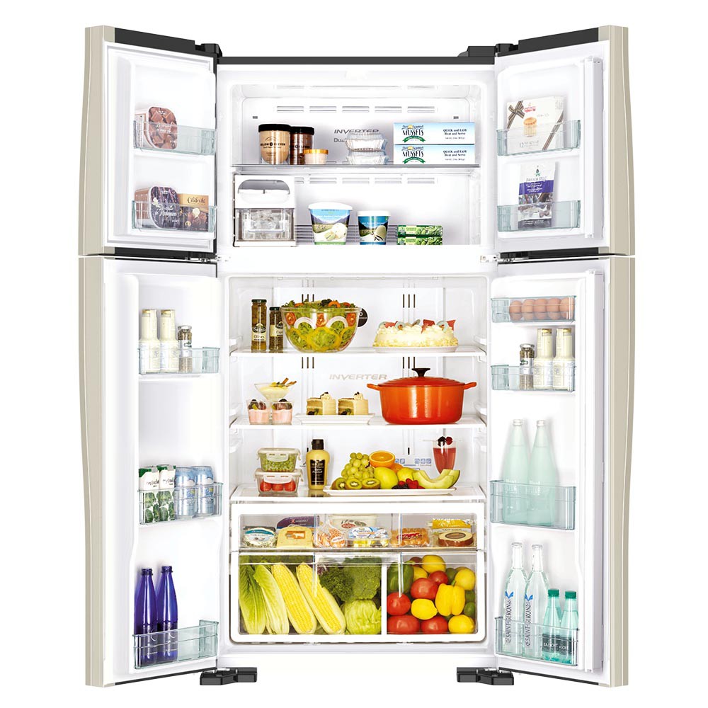 [TRẢ GÓP 0%] Tủ lạnh Hitachi Inverter 509 lít R-FW650PGV8(GBK) (Giá áp dụng giao tại HN, HCM& các tỉnh liên hệ shop)
