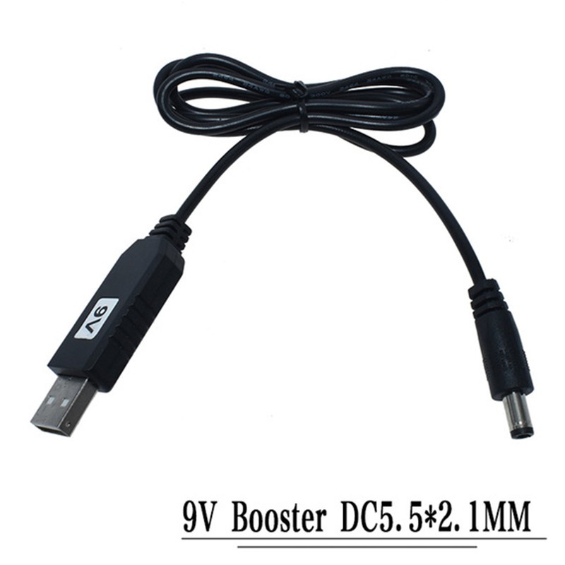 Cáp USB tăng áp (5V==>9V, 5V==>12V)(dây USB tăng áp)