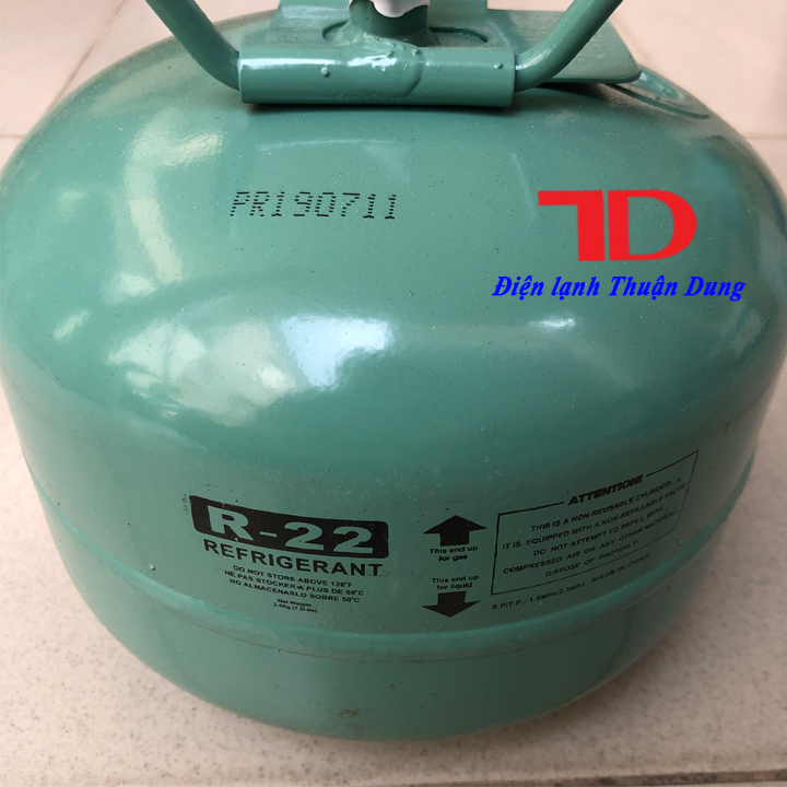 Môi chất lạnh điều hòa R22 3.4KG NET