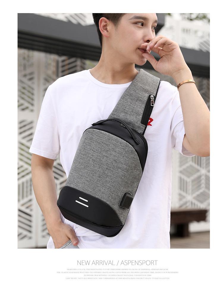 [HCM]Balo đeo chéo 1 quai Hàn Quốc YUSHI