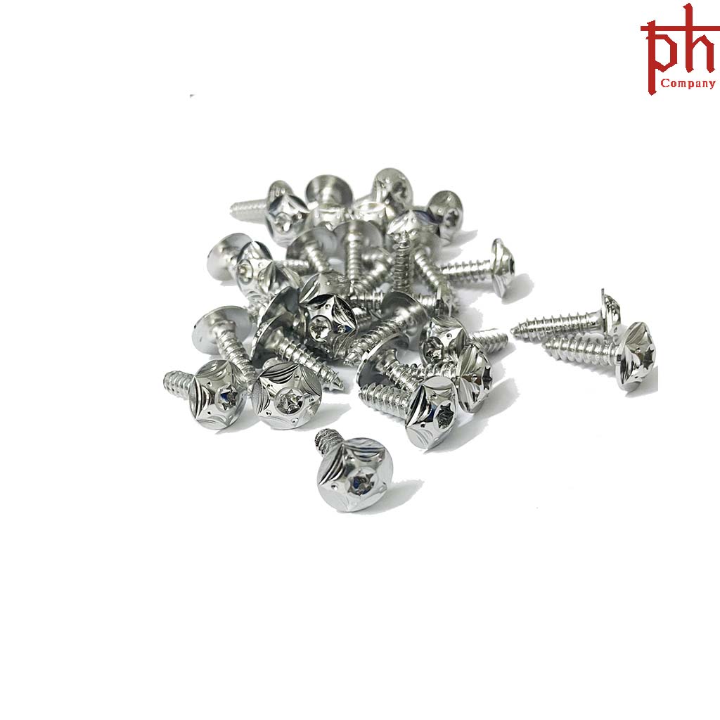 Bộ 10 ốc salaya 5li18 gắn dàn áo yamaha ex/sirus/pô e vario.-phs