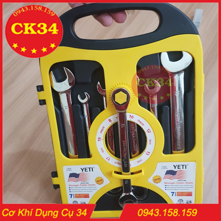 Bộ Cờ Lê, Cờ Lê Tự Động USA 7PC