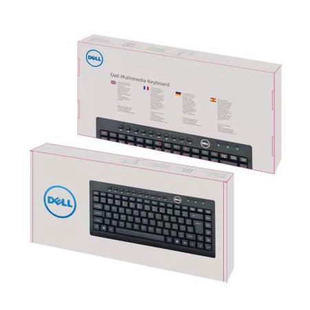 Bàn phím dell mini kb-616 usb multimedia chuyên dùng cho văn phòng- lindu shop