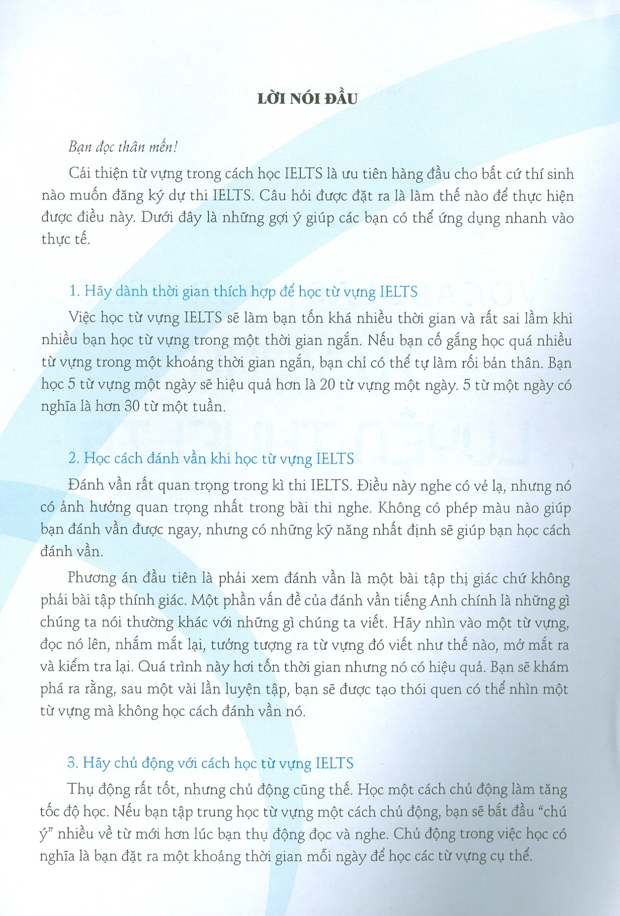 Từ Vựng Luyện Thi Ielts