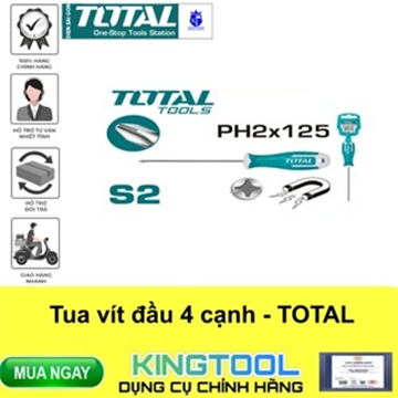 Tua vít bake thép s2 total - hàng chính hãng