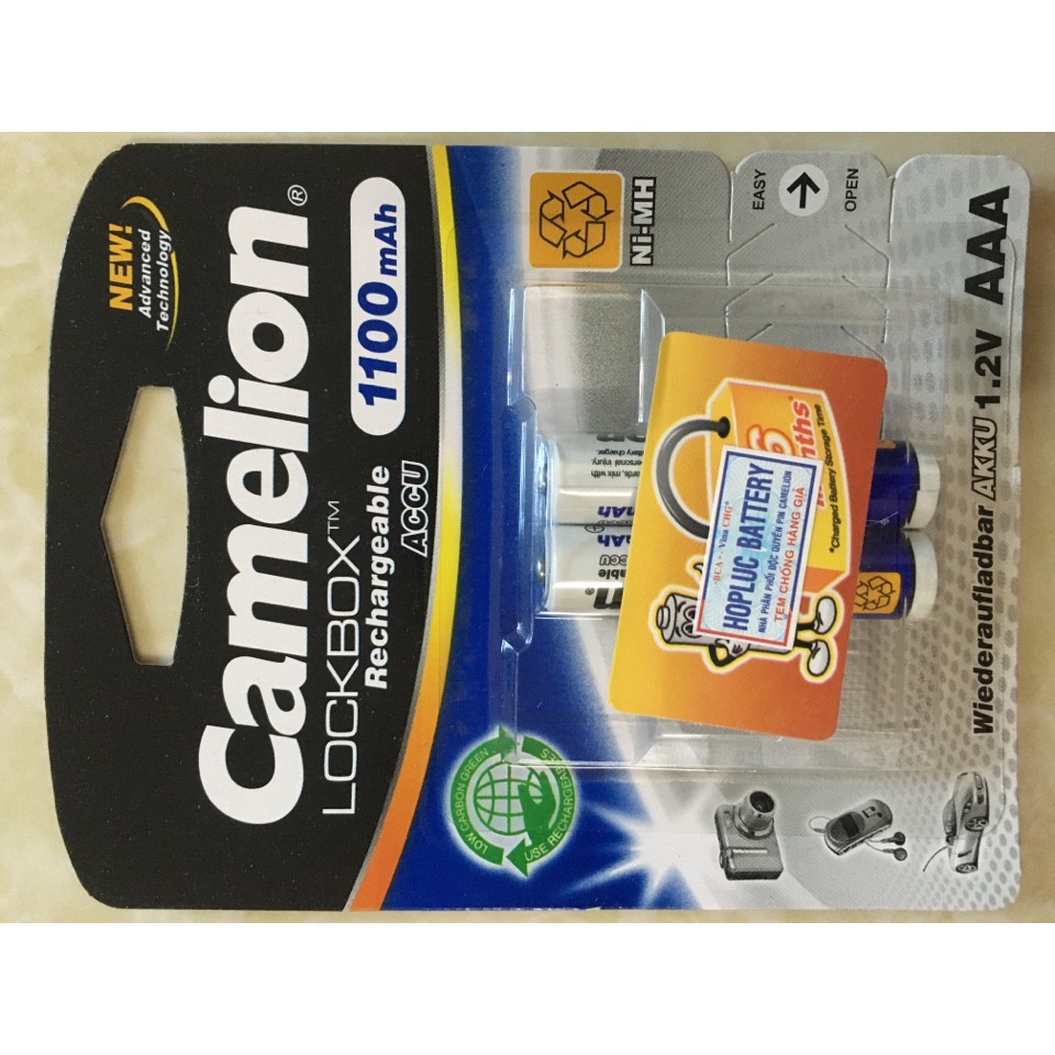 Pin sạc AA Camelion 2700 mAh CHÍNH HÃNG