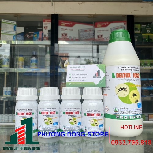 Thuốc diệt muỗi giá rẻ Deltox 10SC (Chai 1 lít)
