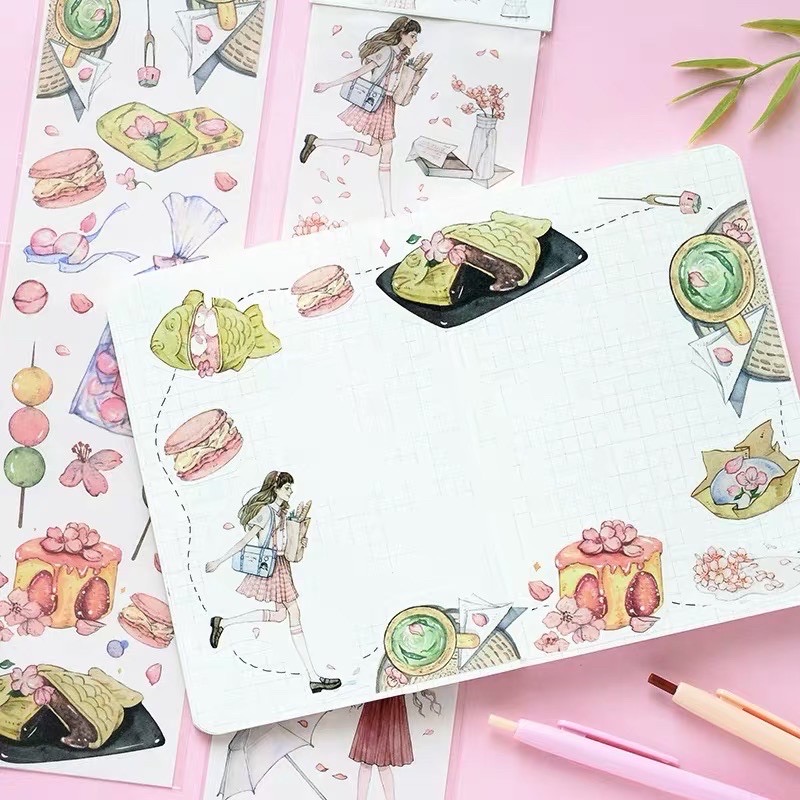 Dây Stickers Stripe 35Cm Dễ Thương
