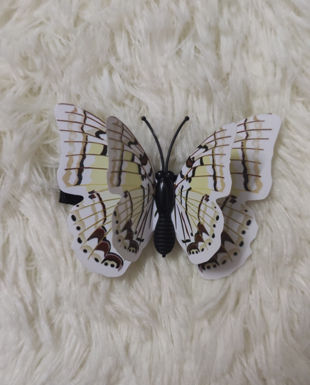 Kẹp handmade bướm nổi 2 lớp 3D