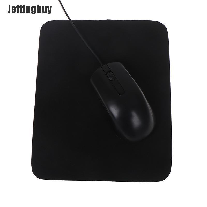 Jettingbuy Gaming Mouse Pad 24*20cm Antislip Speed/Control Locking Edge Black Mouse Pad