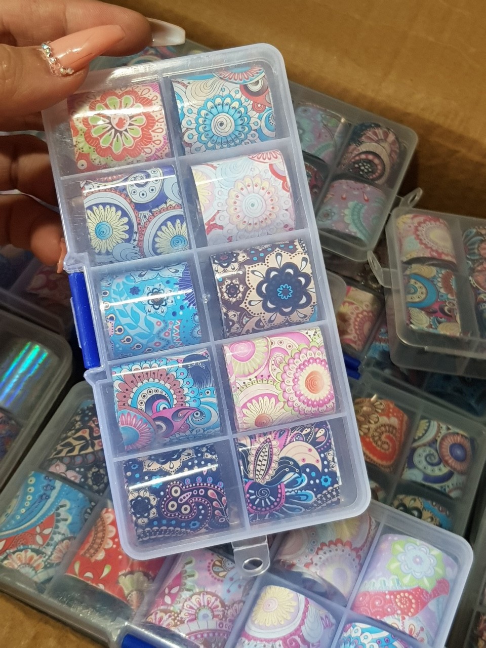 PHOI FOIL DÁN MÓNG -LOẠI NHỎ - PHOI LOAI NHO