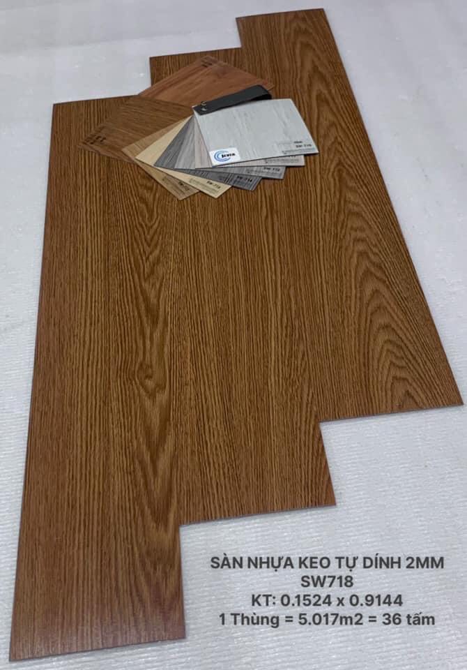 Sàn nhựa giả gỗ JEVER