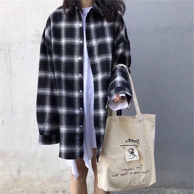 ÁO KHOÁC SƠ MI NAM NỮ FORM RỘNG , CHẤT VẢI CAO CẤP MỚI NHẤT 2020