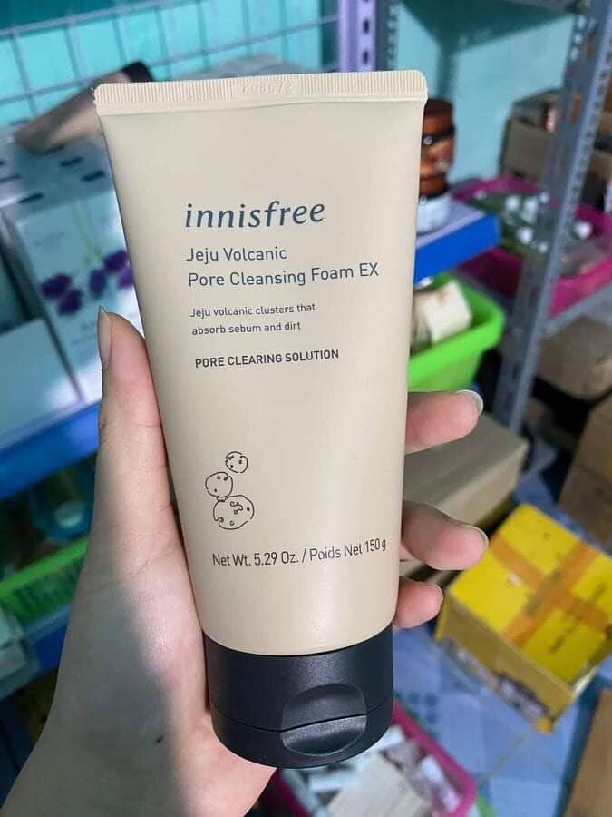 Sữa Rửa Mặt Tro Núi Lửa Innisfree Mẫu Mới Nhất