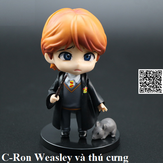[HCM]Mô hình Harry Potter Chibi C-Ron Weasley và thú cưng 1100