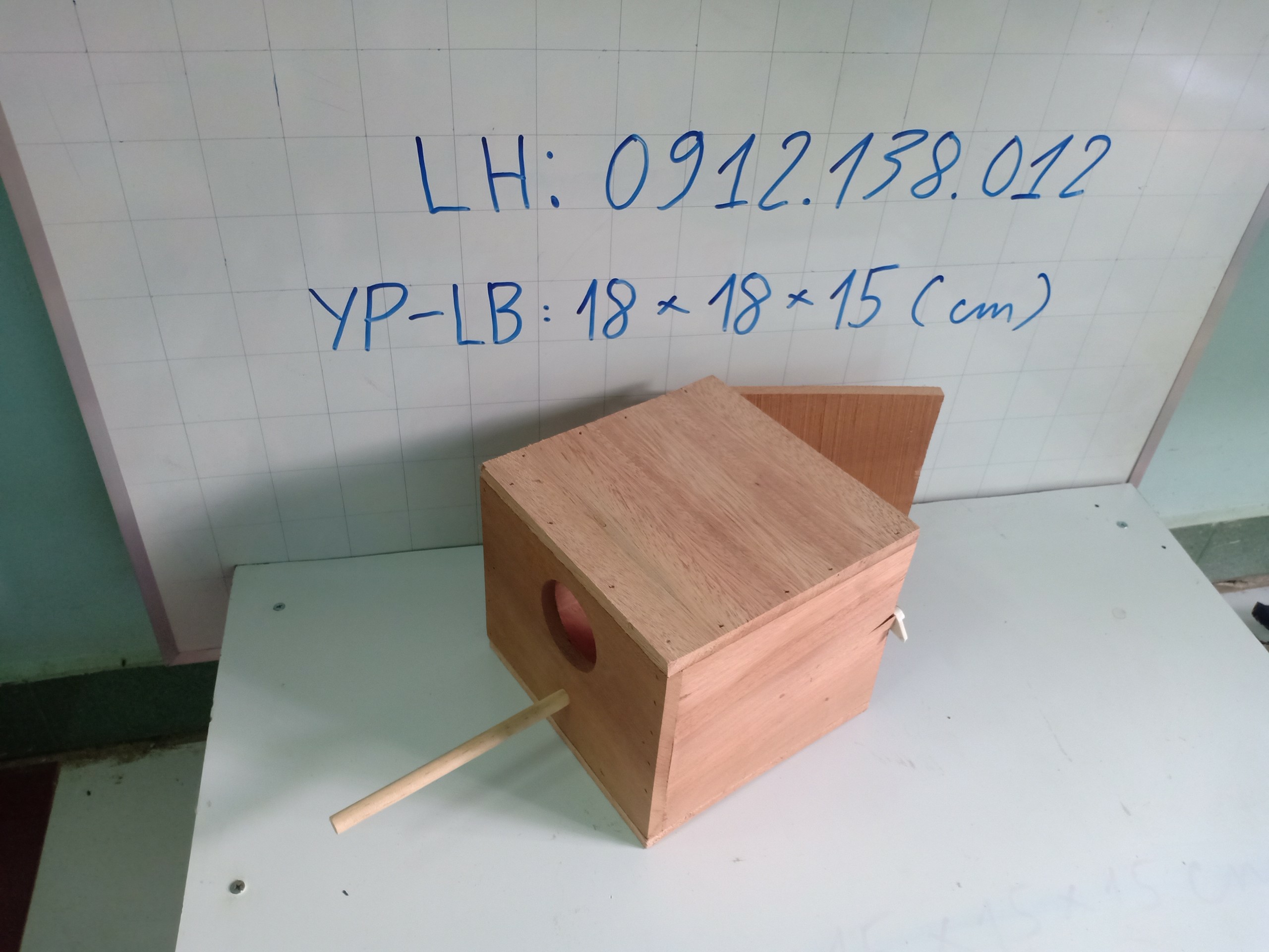 Tổ đẻ VẸT YẾN PHỤNG - KT 18*18*15 cm