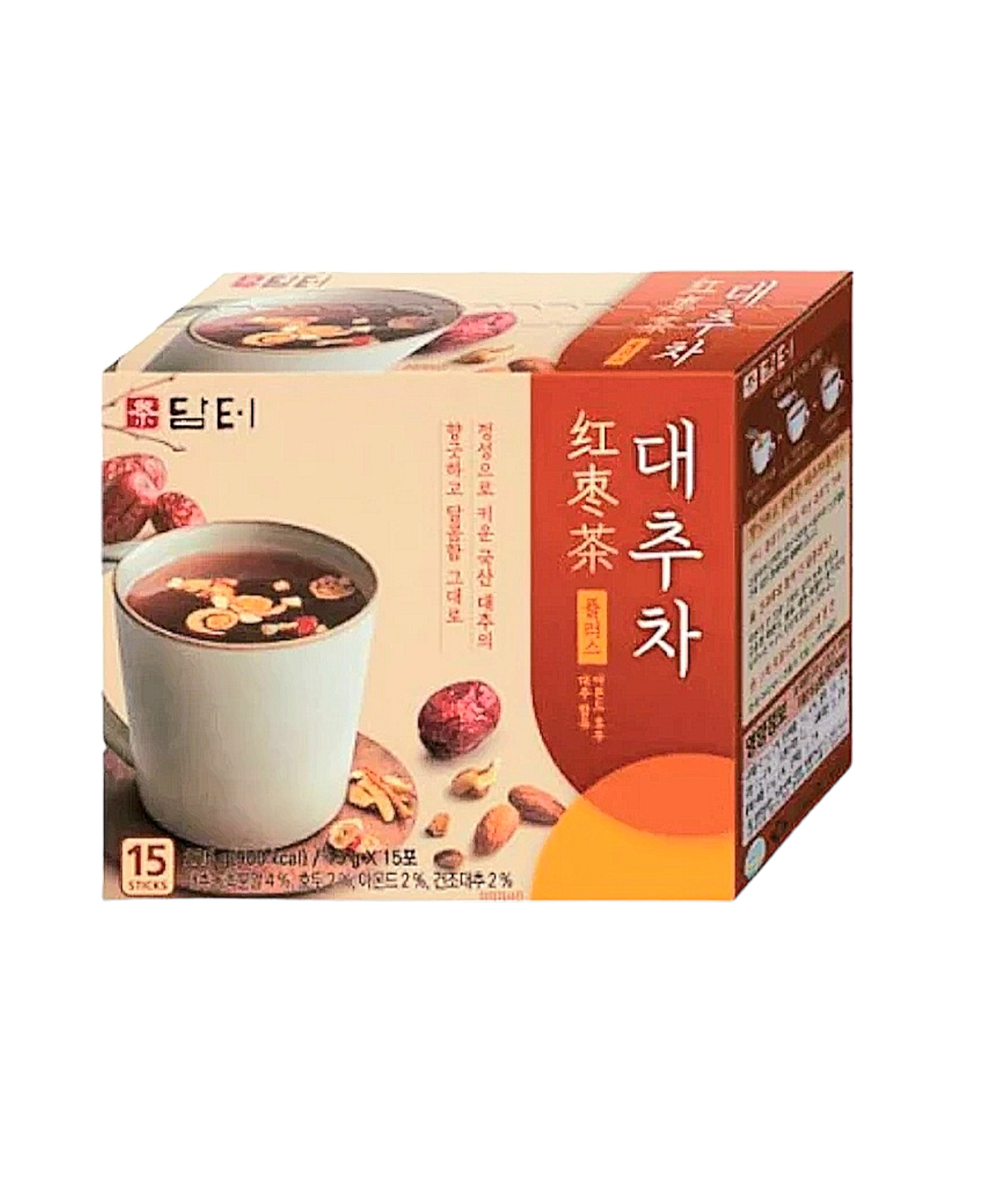 Trà táo đỏ Damtuh Hàn Quốc hộp 15 gói
