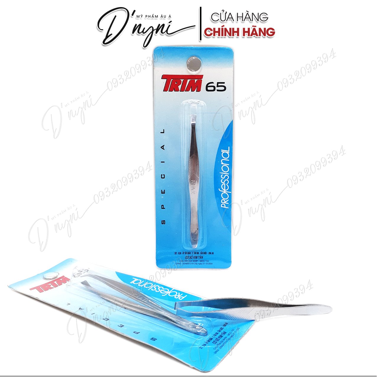 Nhíp Nhổ Lông Mày Trim 65