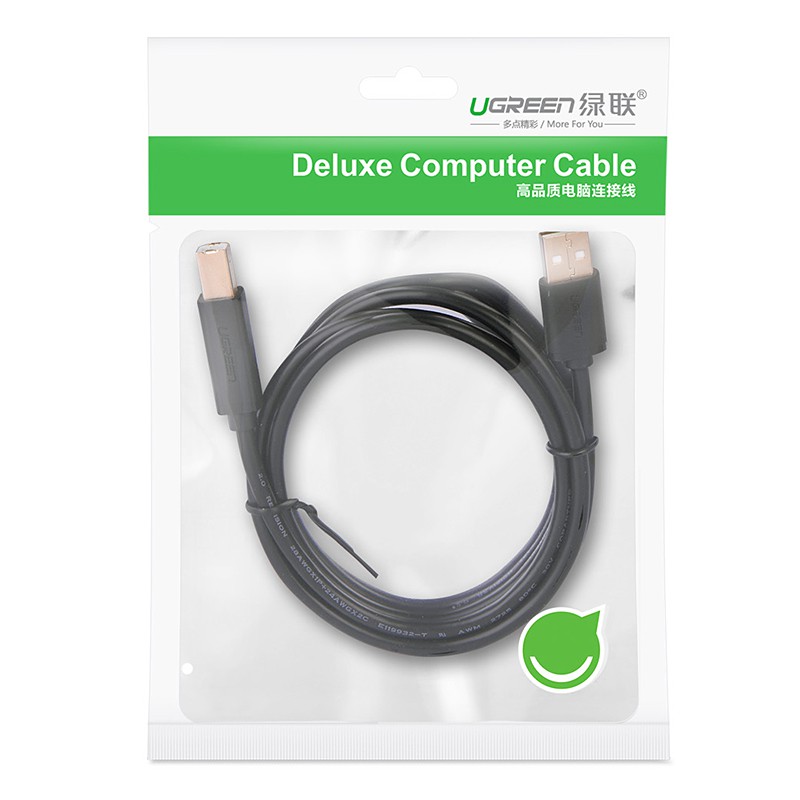 Cáp Máy In Dài 3M Ugreen 10351 - Dây Usb Máy In Hàng