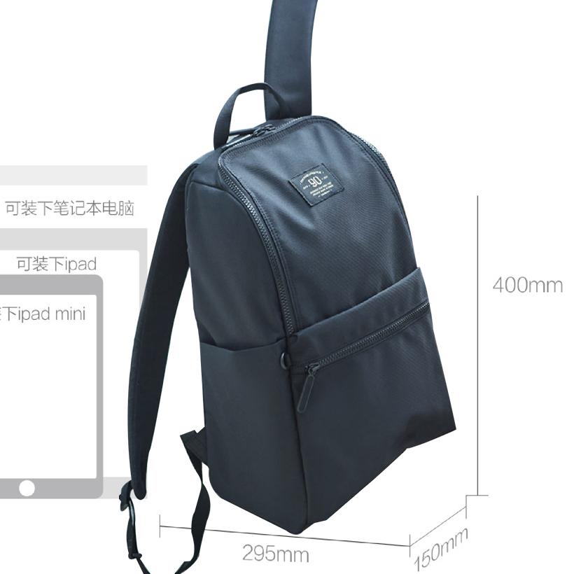 Balo Thời Trang Xiaomi 90 Points Family Backpack Size Lớn ( Black ) 15.6 inch