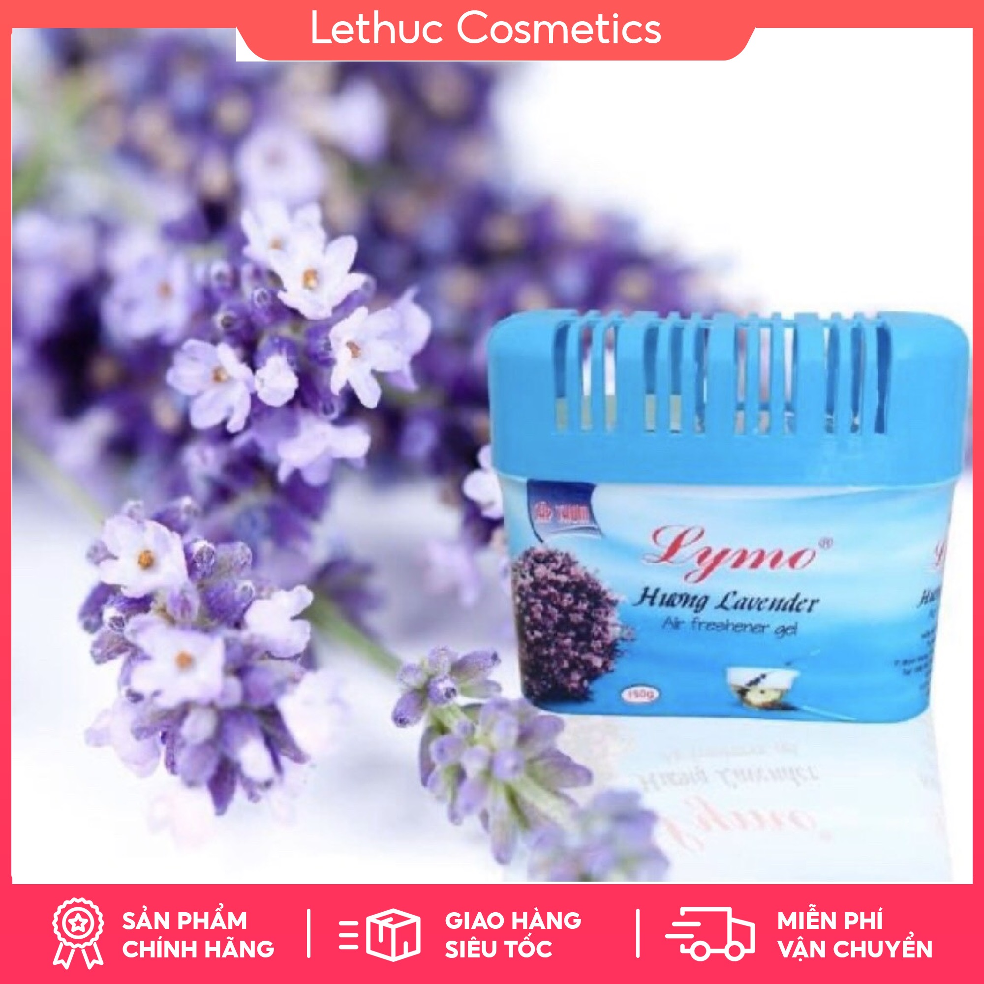 sáp thơm lymo 220gram hương lavender sáp thơm phòng ,sáp thơm ô tô 1