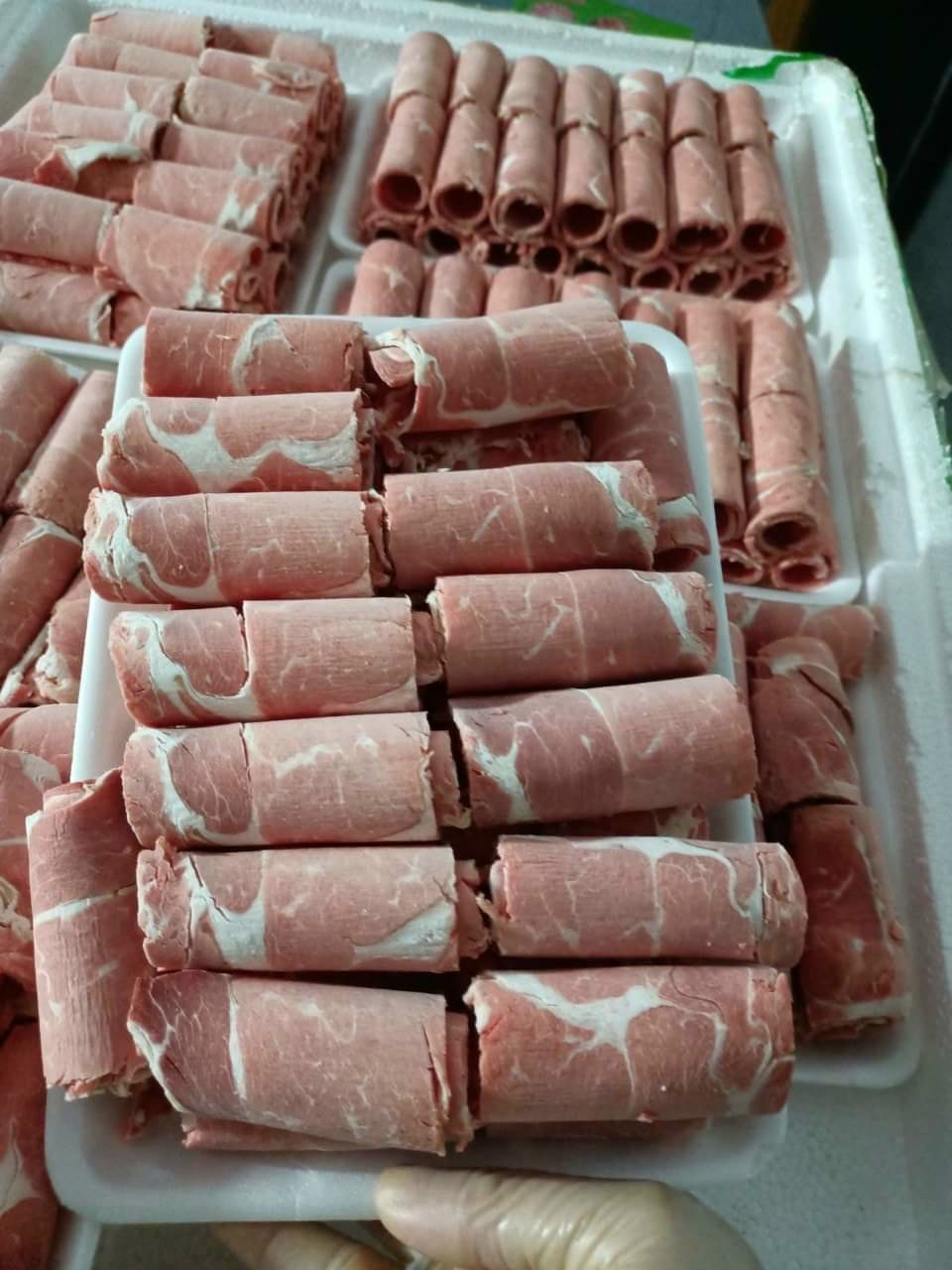 Ba chỉ trâu cuộn 500gr (giao tphc)