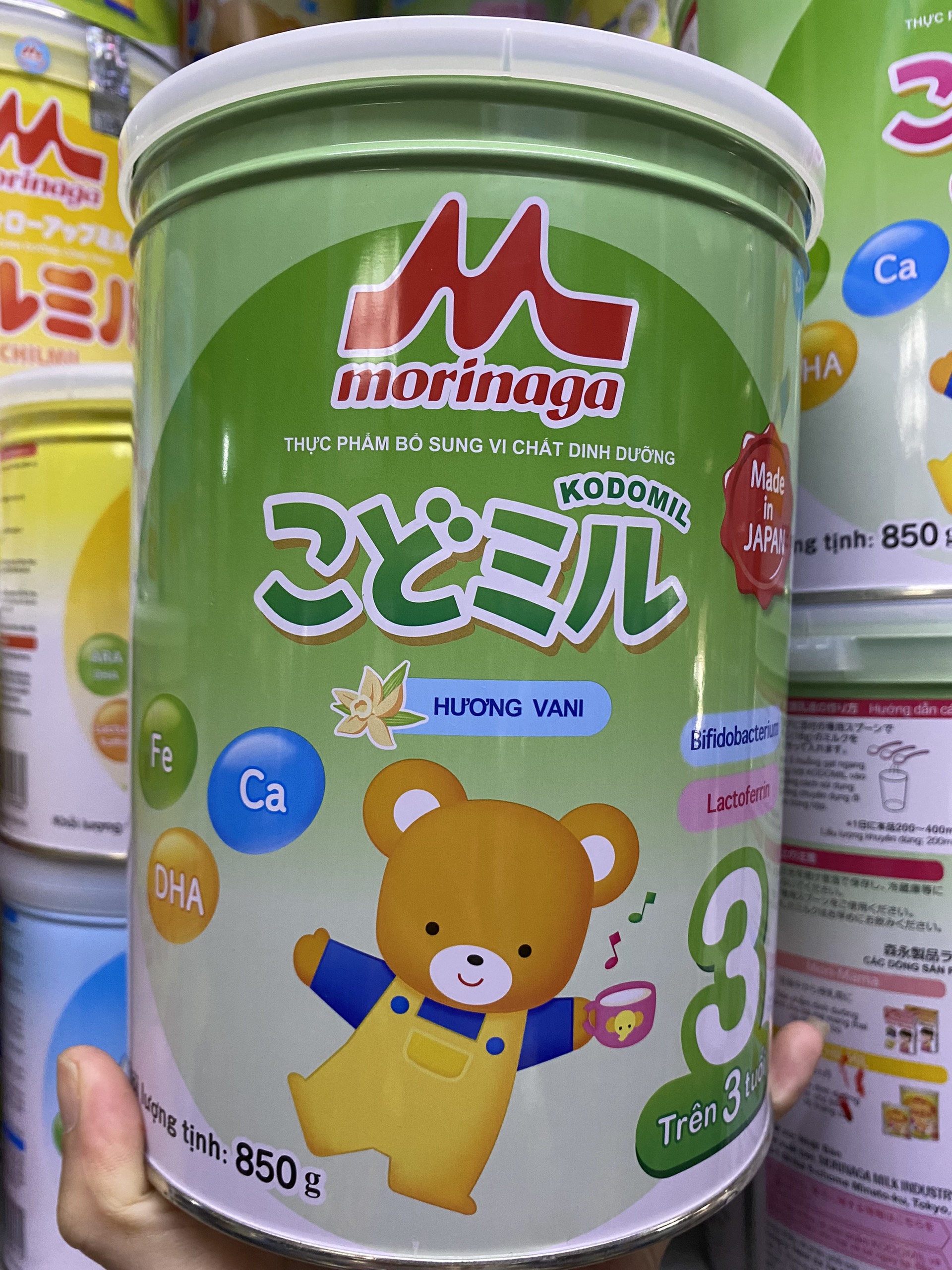 SỮA BỘT MORINAGA SỐ 3 850G