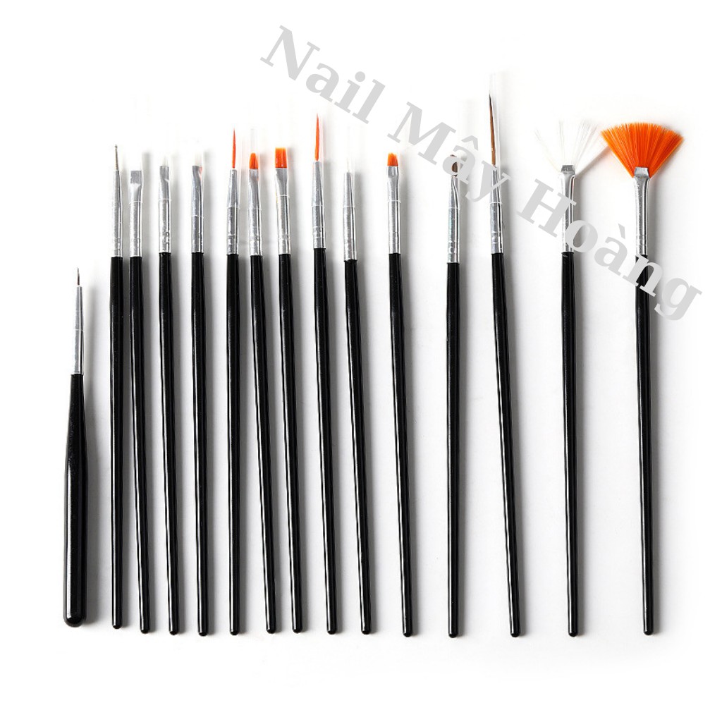 Set cọ 15 cây vẽ móng nails
