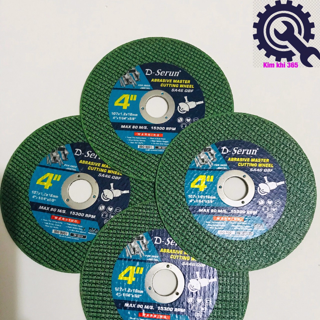 Hộp 50 viên đá cắt sắt 100 loại tốt (D Serun-Hàn Quốc)