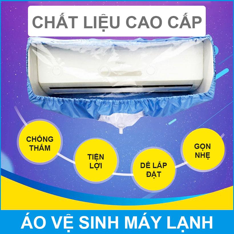 Áo Trùm Vệ Sinh Máy Lạnh Cao Cấp Q-562