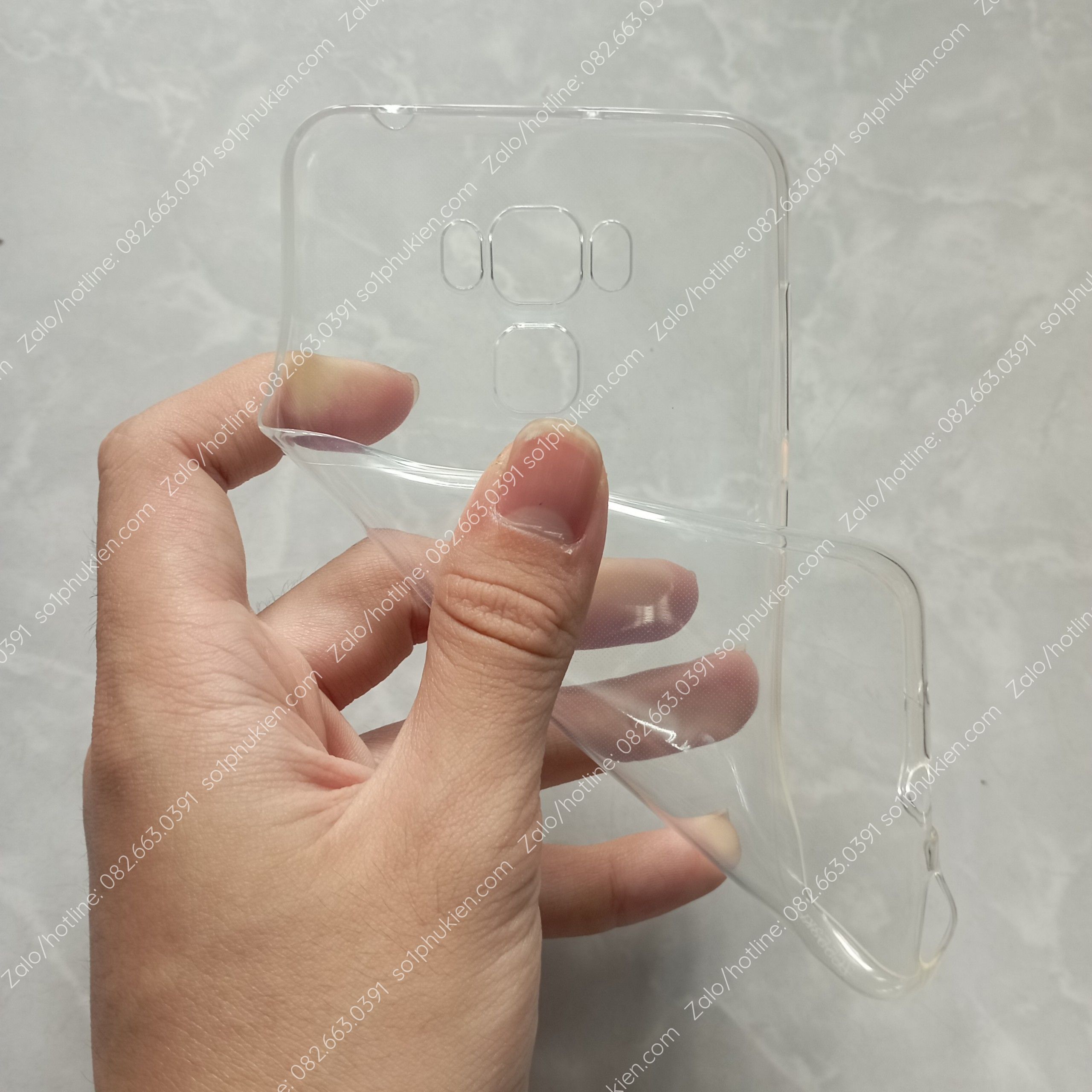 Ốp lưng Asus Zenfone 3 Max(5.5) dẻo trong suốt bền đẹp