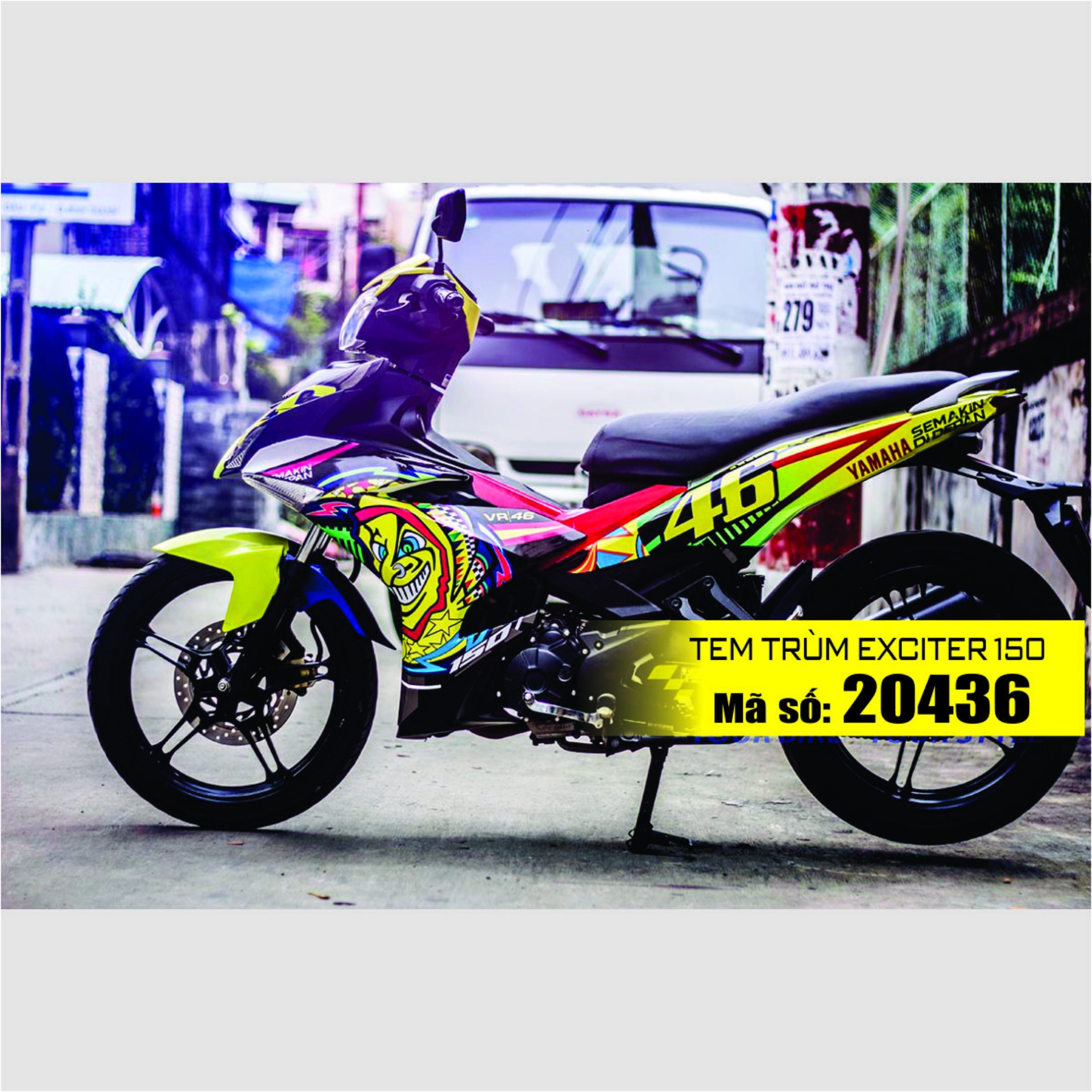 Tem trùm Exciter 150 - 20436