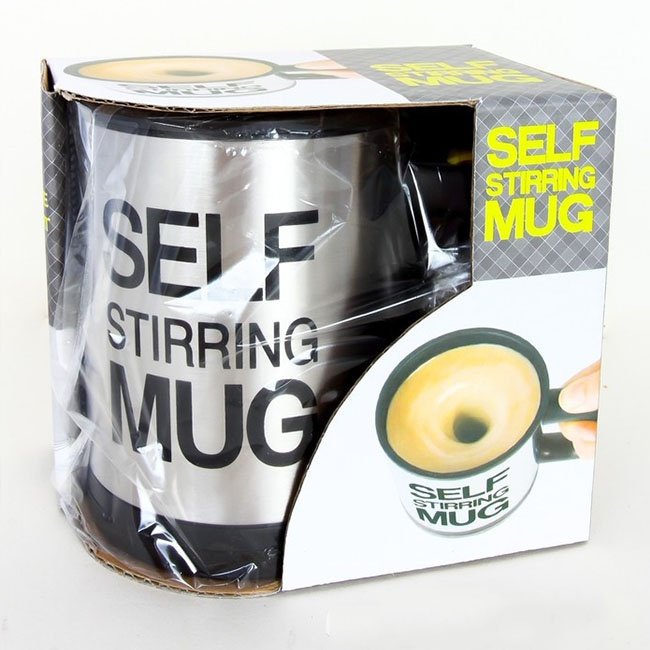 [HCM]Cốc pha cà phê tự khuấy thông minh Mug [có video] -AWK Store