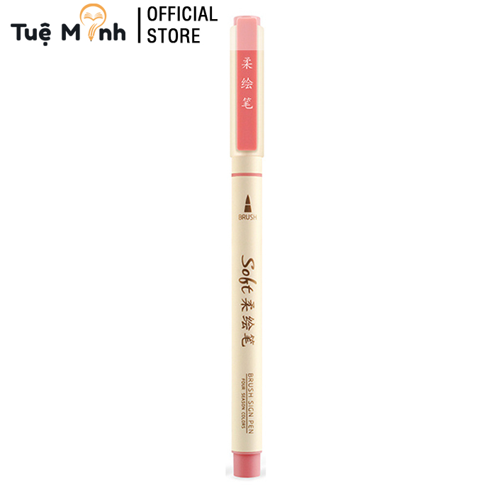 Bút Lông Soft Tips Viết Brush Lettering Nét Thanh Nét Đậm Ngòi Brush B24- VPP Tuệ Minh