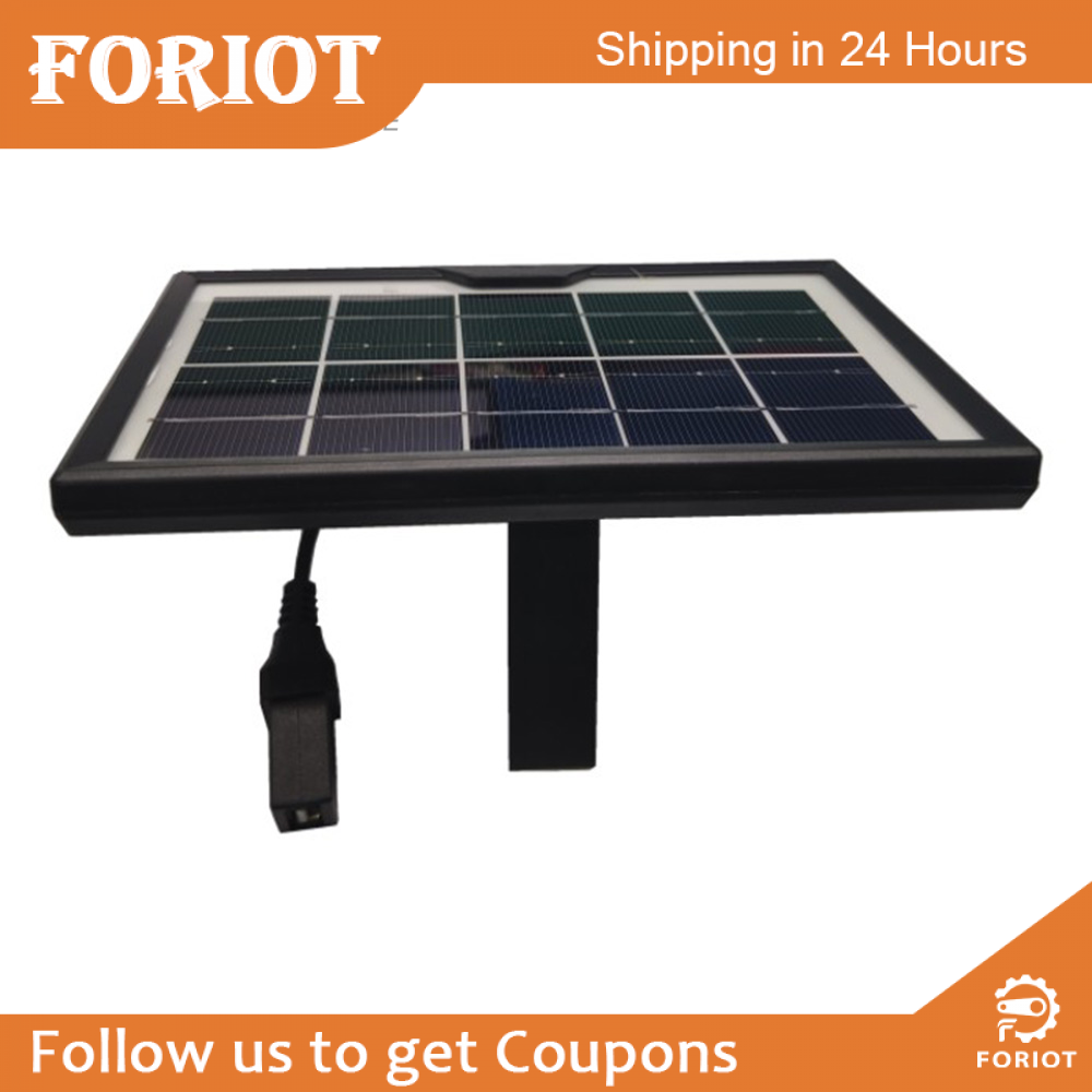 SHXZ diymore Solar Panel Continuously Power for Rechargeable Battery Camera 5V USB Solar Panel with Micro USB Port
