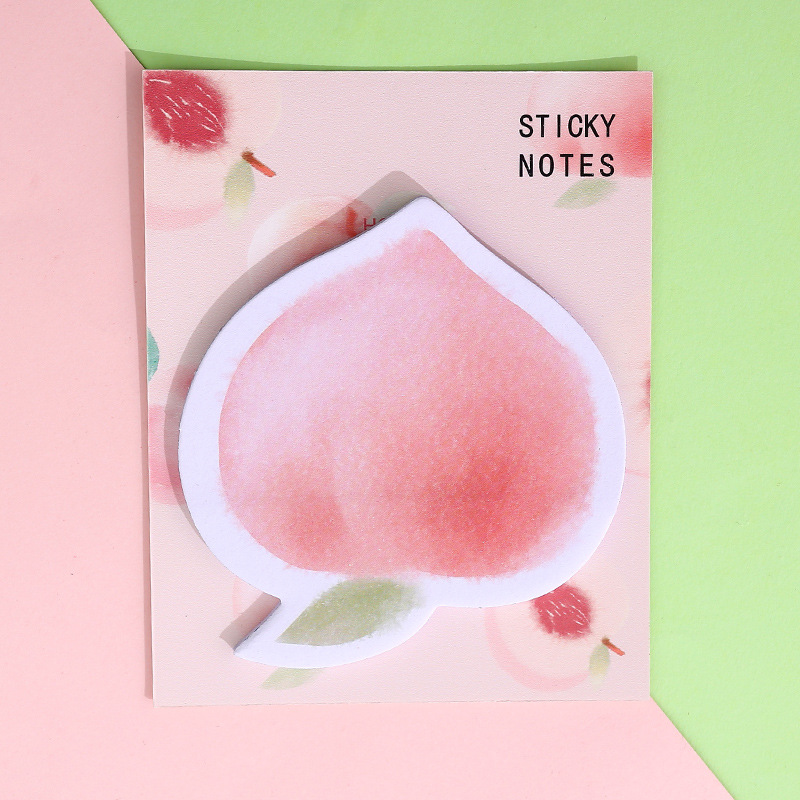 Giấy note ghi chú trái đào