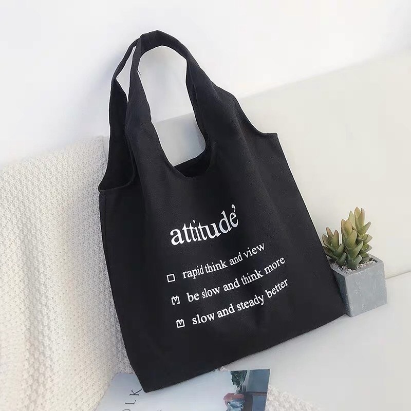 TÚI TOTE VẢI CANVAS CHẤT DÀY DẶN