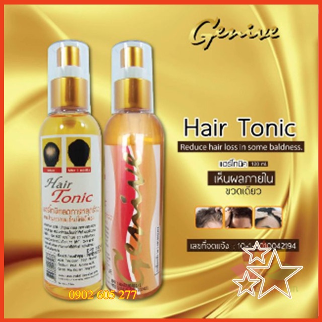 Xịt mọc tóc Genive Hair Tonic Thái Lan