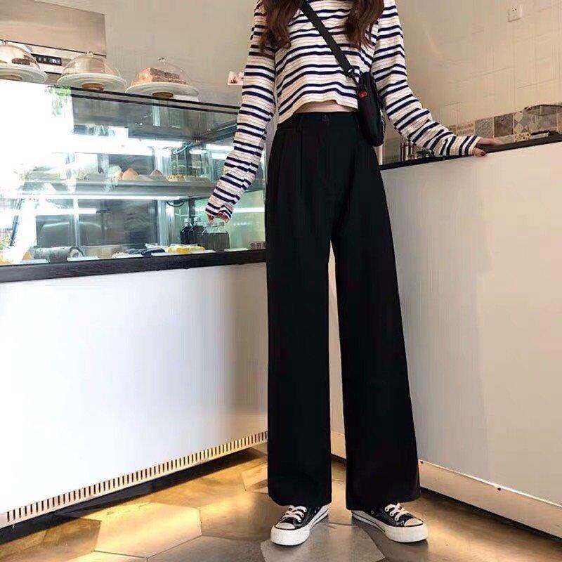 [Nhập RS0822 giảm 30k cho đơn 99k]Quần tây ống rộng style nữ