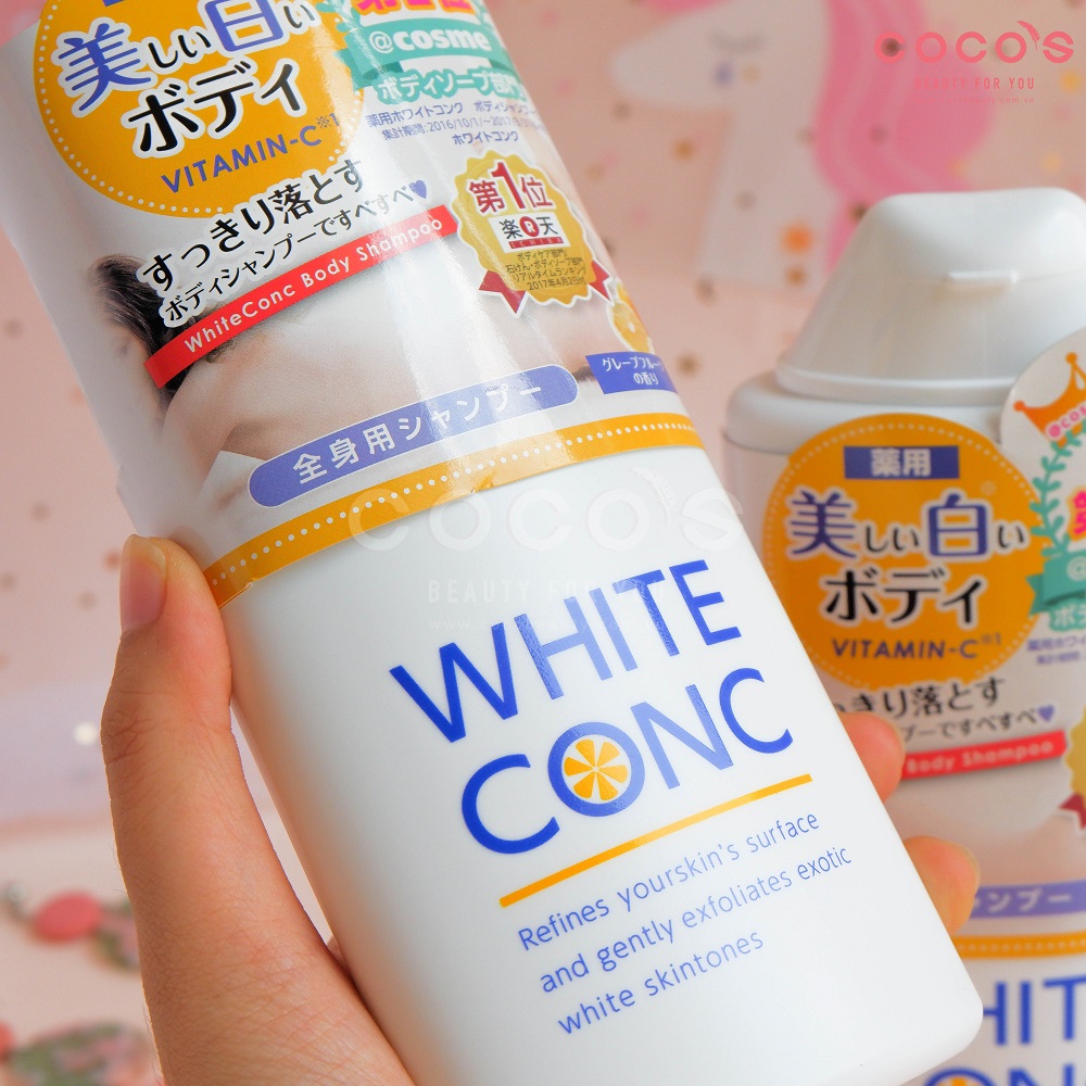 Sữa Tắm Trắng Da White Conc Body Shampoo